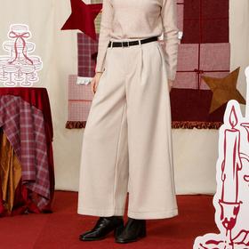 气质时尚百搭配腰带阔腿裤-纪念日百货门店同款167745776