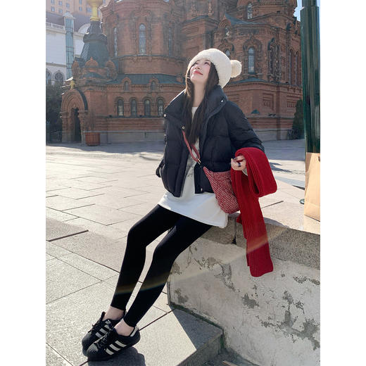 <曾小咸推荐> 现货秒杀！微信超特价！90%白鸭绒立领羽绒服外套 日常629.99 立减260 秒杀369.99！小狗印花长袖t恤  秒杀69.99！ 商品图4