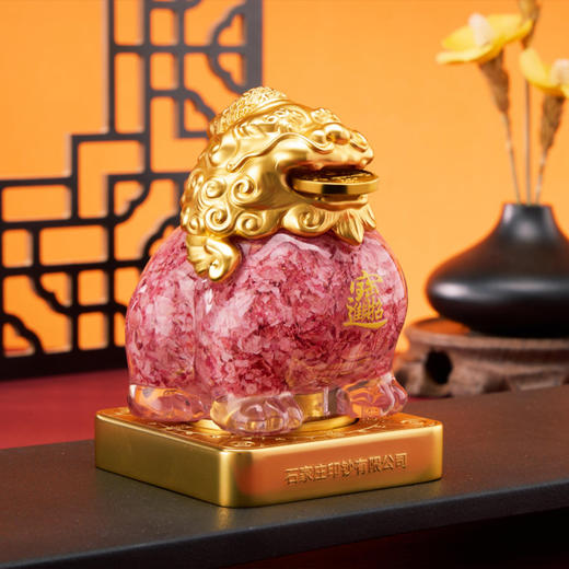 【石家庄印钞】碎钞貔貅百福纳财摆件 石家庄印钞发行 商品图7