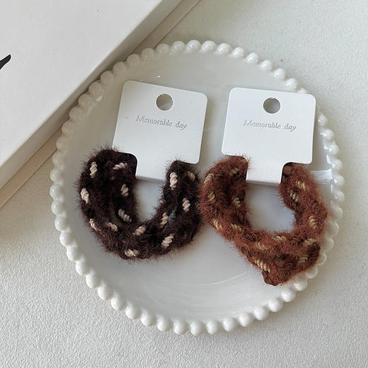 秋冬绒绒包绕高弹力3根发绳-纪念日百货门店同款167949699 商品图4