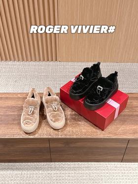 罗杰维维亚 秋冬新款 绒面皮革休闲鞋(DBG)