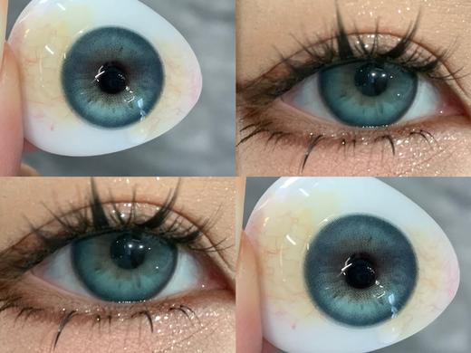 isoralook日抛  土豆脑袋/人间小麻瓜/菠菜脑袋/打走瞌睡虫/忧郁西葫芦/蕾丝祈愿心/吃掉少女心/阴天万花筒/酸奶薄荷水 定轴高光美瞳 14.5mm 日抛无售后！！有同款半年抛 商品图3