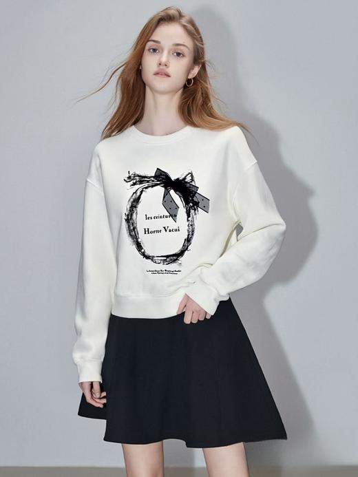 【超值特卖】不参与退换 -8803手工钉珠蝴蝶结短款卫衣-喜出 商品图0