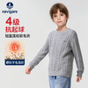 【麻花针织衫】【120-165】【纳维凯尔】意大利小帆船男童毛衣纯色针织衫 商品缩略图1
