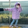 一店k 一秒降温，来看娃的ootd！小孩哥姐这样穿有点子酷😎！冬季出街预备备 TN*新款儿童连帽短款羽绒服 商品缩略图1