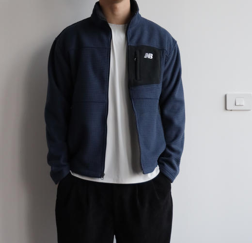 N8 元单华夫格吸湿速干立领抓绒外套 WT936 商品图5