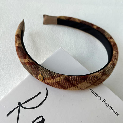 FGKH复古咖红交响派发箍-纪念日百货门店同款167796725 商品图3