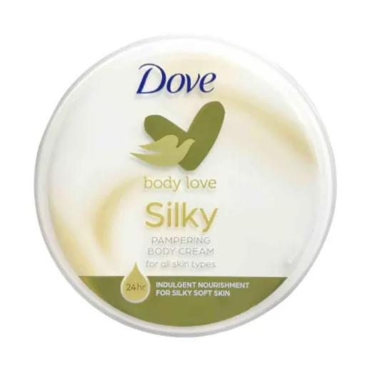 【保税区包邮直发】德国/英国 Dove多芬 蚕丝身体润肤乳 单罐300ML 包装随机 商品图0