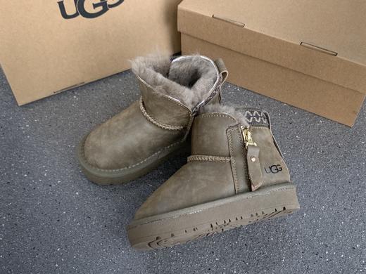 UG&G民族风防水皮拉链款童鞋儿童雪地靴 商品图12