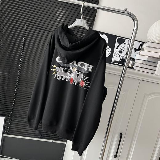 蔻驰1941马车图案卫衣必备单品！这是经典的经典！COACH/蔻驰马车卫衣 商品图1