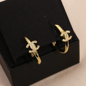 小香金色耳环耳钉