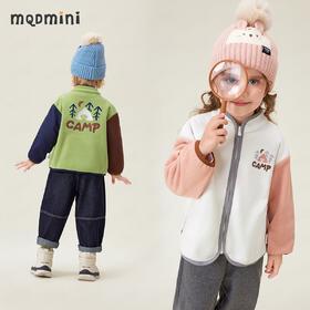 【双面绒】【90-140】【MQDmini】男女童保暖摇粒绒外套