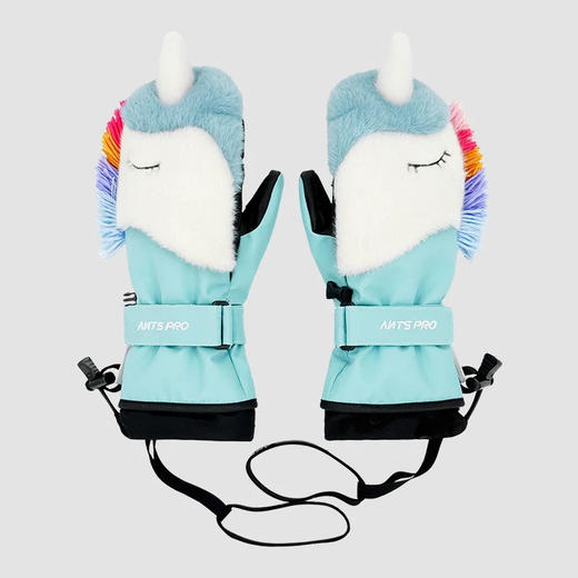 【25年滑雪季】2526 Antspro独角兽滑雪手套护腕开口男女冬内分五指防水透汽保暖装备 商品图2