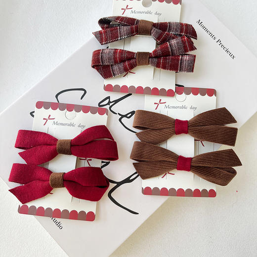 复古少女压条结子对夹-纪念日百货门店同款167796688 商品图4