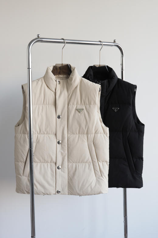 P.R.D 秋冬 情侣款 宽松鹅绒马甲外套 BX072 商品图5