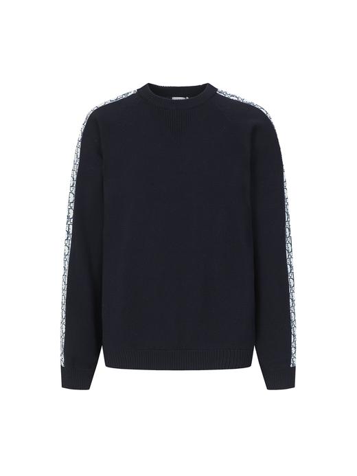 迪奥 袖子织带提花圆领毛衣 男女同款（ZY*BG） 商品图11