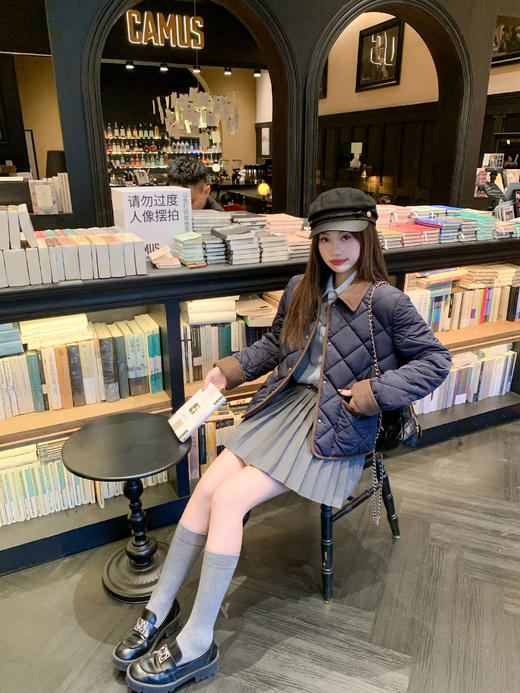 <曾小咸推荐>现货秒杀！微信超特价！韩系学院风 日常169.99 立减110 秒杀79.99！！ 灰色百褶裙  秒杀89.99！ 商品图10