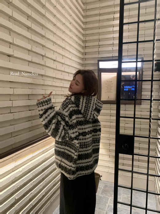 Read Nameless /雪花棉外套+黑色菱格棉裤子 2025/12/1 商品图3