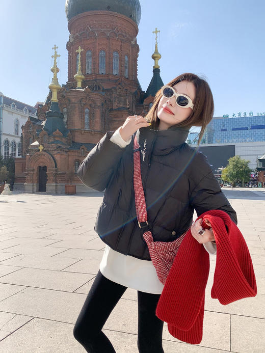 <曾小咸推荐> 现货秒杀！微信超特价！90%白鸭绒立领羽绒服外套 日常629.99 立减260 秒杀369.99！小狗印花长袖t恤  秒杀69.99！ 商品图7