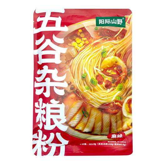 【阳际山野五谷杂粮粉】鲜辣酸爽方便速食 酸辣麻辣两种口味选择 商品图4