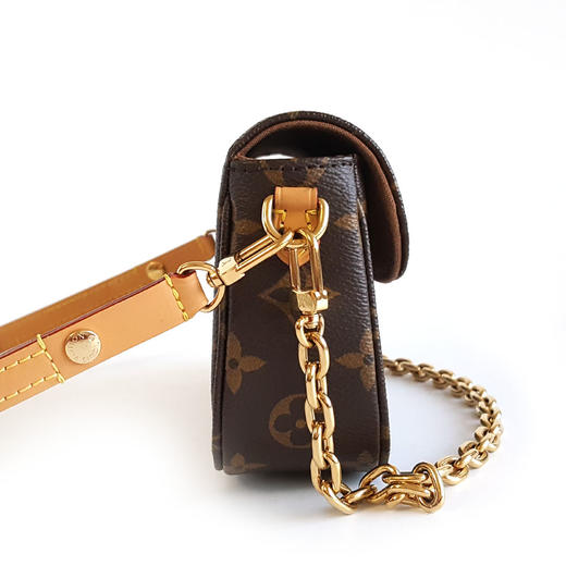 【98新闲置】LV路易威登IVYM81911棕色老花IVY腋下包链条包单肩包241125TJ11 商品图3