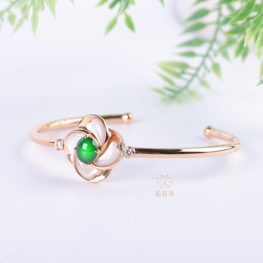 【唯爱永恒】绿翠贝母手环-SZ12403052 商品图5