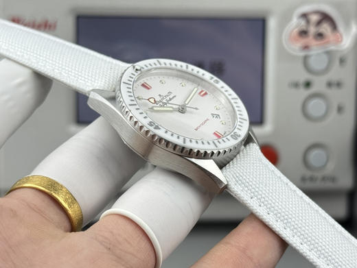 Noob official➕宝珀-38mm五十寻5100-1130系列   [官方尺寸38mm]  高科技缎面陶瓷光泽亮丽、高硬度、不变色、不沾污、不易磨损。【表壳】牙圈对版，立体感强，永不退色❕❕❕ 商品图8