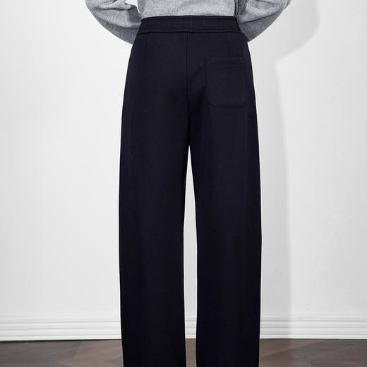 「高货wl」全新升级【铂金会员247/天猫329/差价82】(01121)洛诗琳加绒加厚空气棉高腰卫裤2025秋冬系带休闲阔腿裤女 商品图1