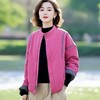 2025秋冬季时尚百搭休闲宽松立领女韩版小棉袄时尚百搭加绒棉服 商品缩略图1