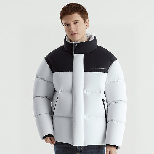 罗蒙冬季羽绒服立领90白鸭绒棉服时尚休闲版型潮男百搭日常保暖舒适羽绒外套 商品图1