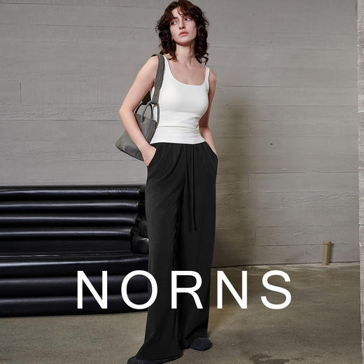 主推款丨NORNS LADY诺恩【0感糯米裤】抽绳松紧休闲裤云朵空气裤 H25KK21522 商品图1