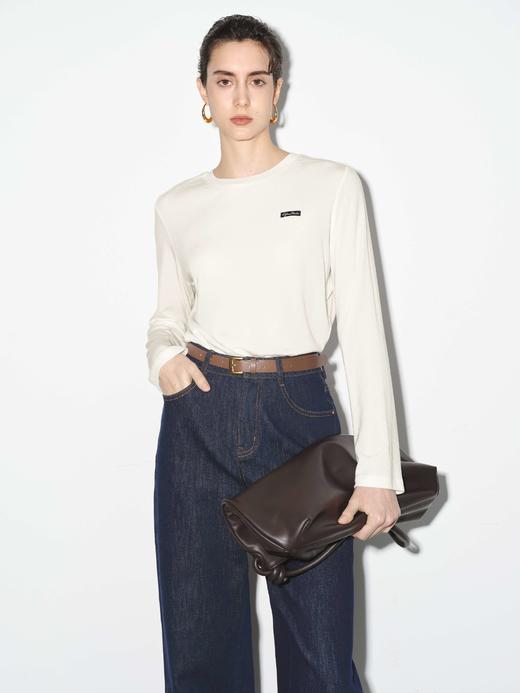 【商场同款】伊芙丽春秋薄T恤1G2100071 商品图1