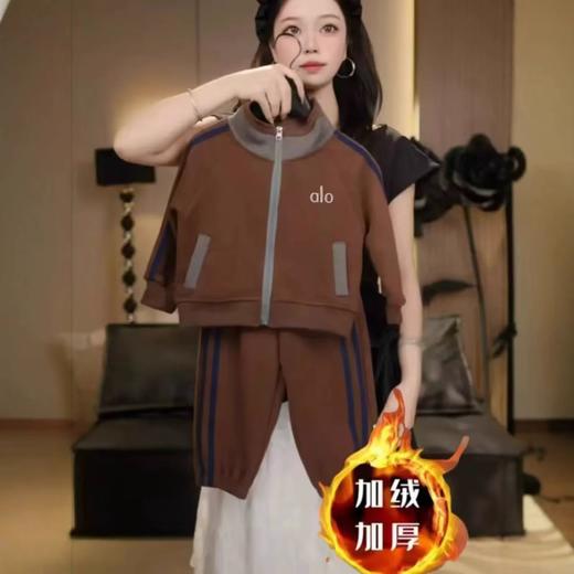 【秒杀】专一儿童装男女童中大童新款冬款加绒加厚棉卫衣裤套装套装洋气休闲保暖90-170 商品图8