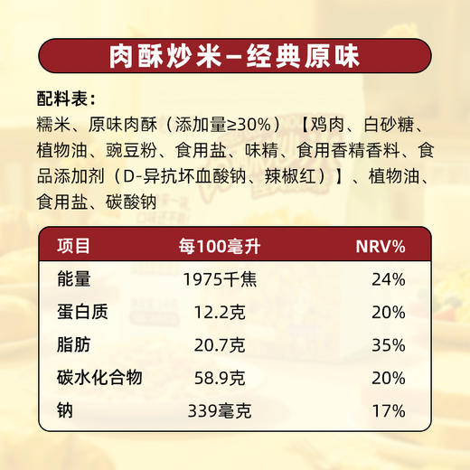 德富祥肉酥炒米清真吮指香葱原味解馋零食散装小袋50g 商品图5