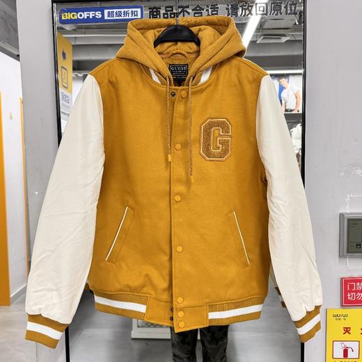 GUESS 男棒球服棉衣 199.90元（线上线下同时销售 不保证有货）633204-WY 商品图0