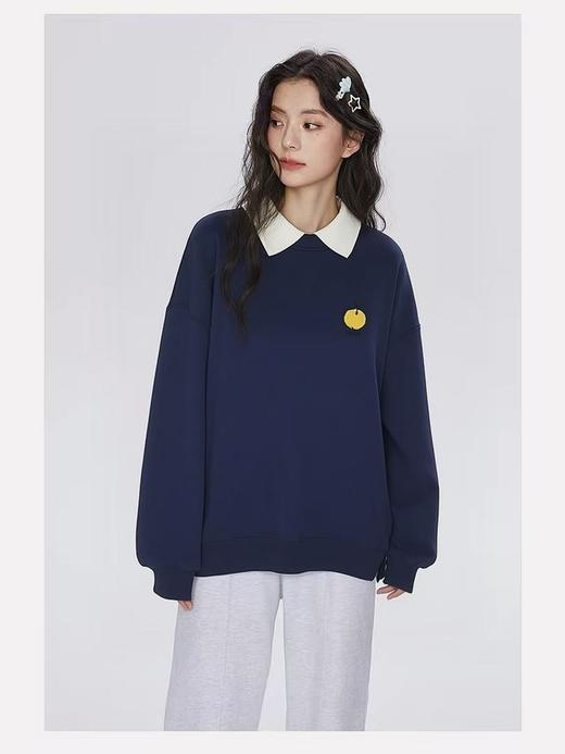 🔥🔥🔥奥粒绒【重工刺绣】95%棉 2025 小南瓜宽松短款卫衣-喜出 商品图1