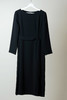 极简秋季醋酸长袖连衣裙 商品缩略图3