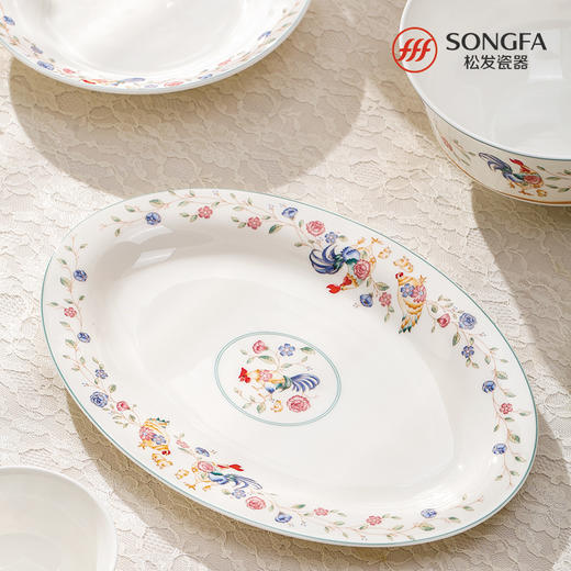 46头晨歌骨瓷釉中餐具 商品图4