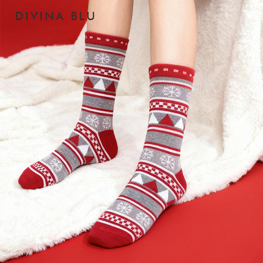 DIVINA BLU 中筒艺术袜 商品图2