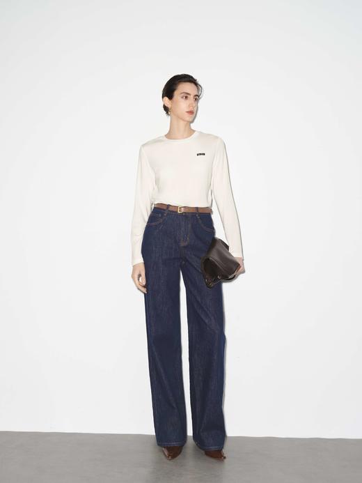 【商场同款】伊芙丽春秋薄T恤1G2100071 商品图3