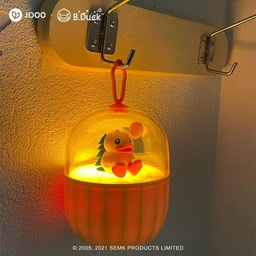 B.Duck小黄鸭 露营小夜灯氛围灯 三段暖光可调 可充电七彩床头助眠灯 商品图0