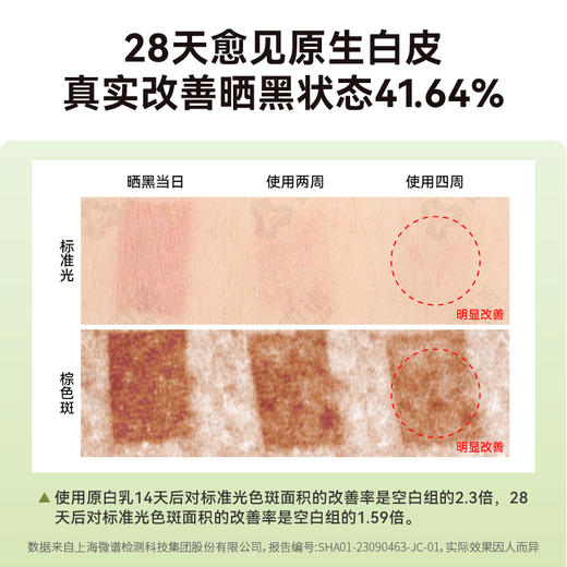 原白乳  HBNα-熊果苷曜白微精华乳 商品图3