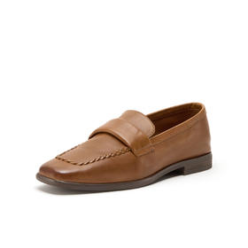 【云粉节】BF楼Bata乐福鞋女2026春款时尚通勤休闲百搭牛皮单鞋ABE21AA6   吊牌价1259   活动价869