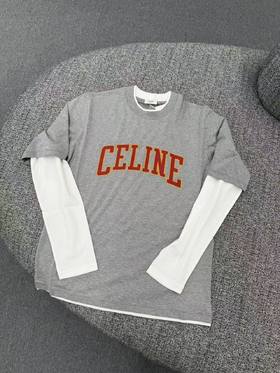 中性款logo印花长袖T恤 朴寶劍同款hu008