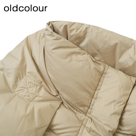oldcolour欧珂冬季宽松简约休闲保暖纯色长羽绒服女BQ480901A1 商品图2