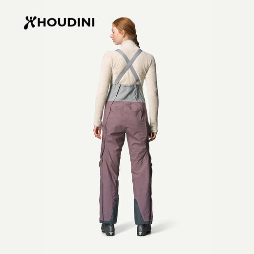 HOUDINI胡丁尼Rollercoaster Bib云霄户外女单双板背带滑雪裤 800061 商品图1