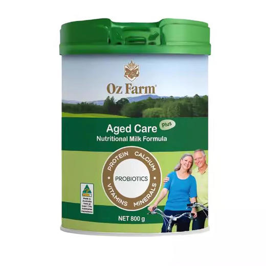 澳大利亚 澳滋（OZ FARM）中老年益生菌配方奶粉 800g/罐 商品图0