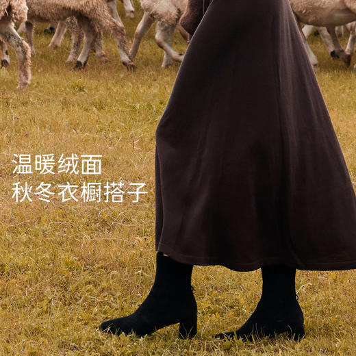 赵露思同款7or9被窝䁔䁔靴-黑森林2.0 商品图4
