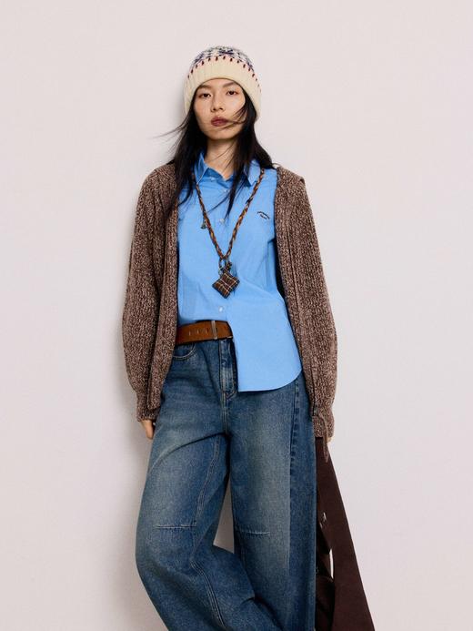 【商场同款】麦檬连帽羊毛衫4GB133211 商品图4