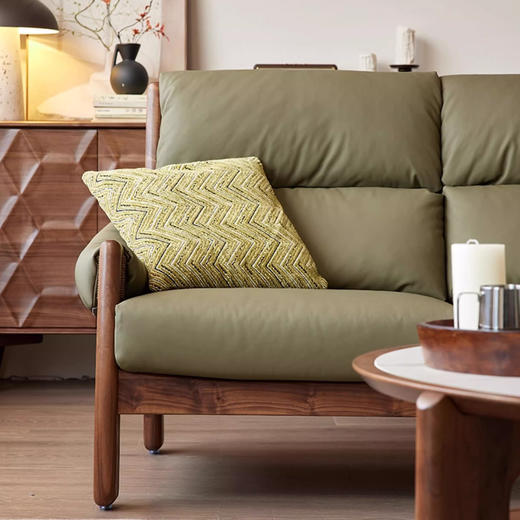 【中古风-沙发SH-21】中古/柔软/北美黑胡桃/沙发 商品图3